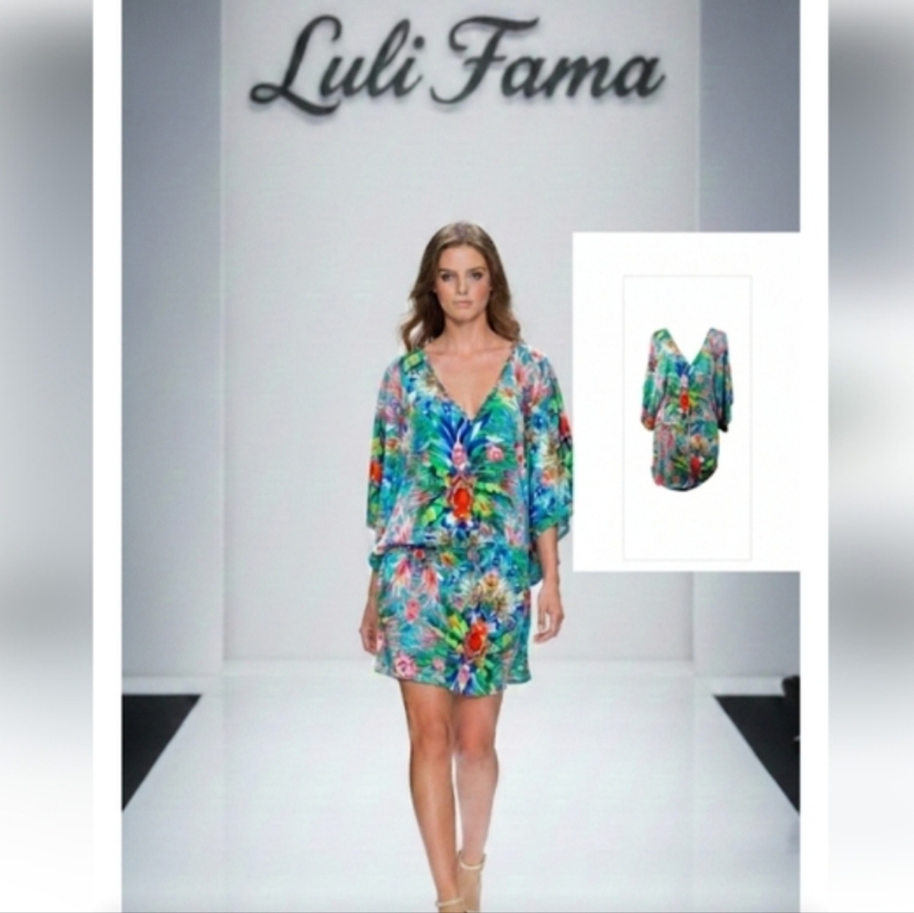J524-5#01 Beautiful  Luli Fama Miami Hidden Gym Dress